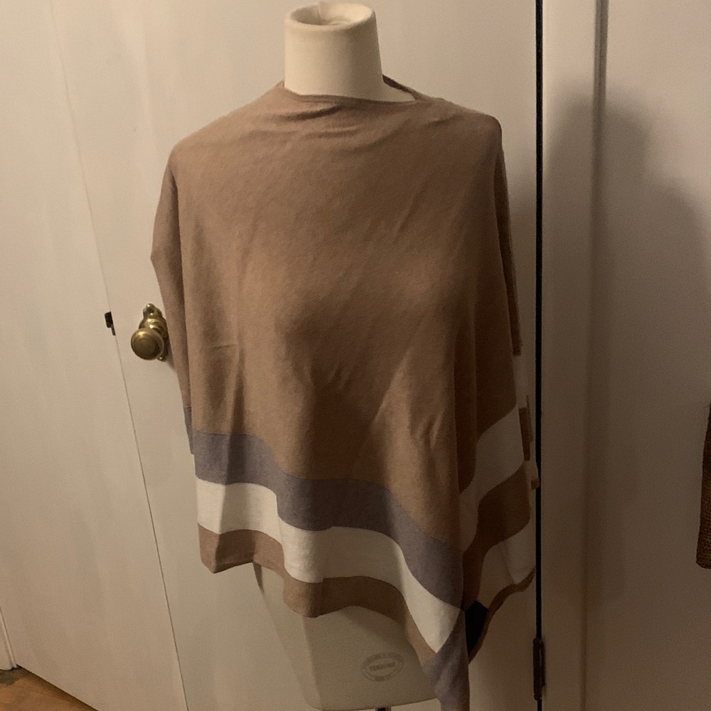 Calvin Klein vintage cotton poncho